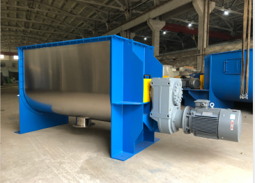 螺帶混合機的組裝和調試